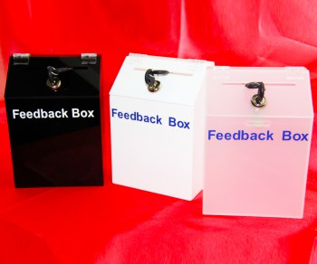 Acrylic Feedback Box 2
