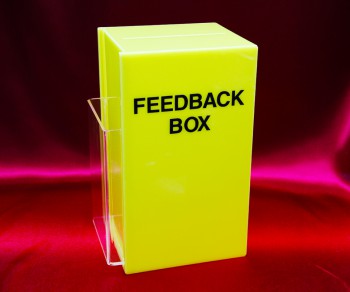 Acrylic Feedback Box 7