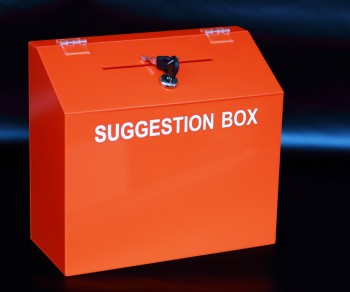 Acrylic Suggestion Box 2